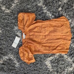 Orange Women's Blouse